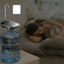 Pompe à eau électrique Portable sans fil avec plateau, distributeur d'eau automatique