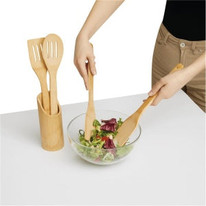 Ensemble Spatule en Bois - 4 Pièces