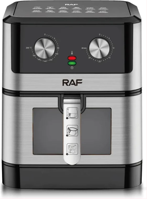 friteuse à air numérique facile à utiliser, capacité 8 litres