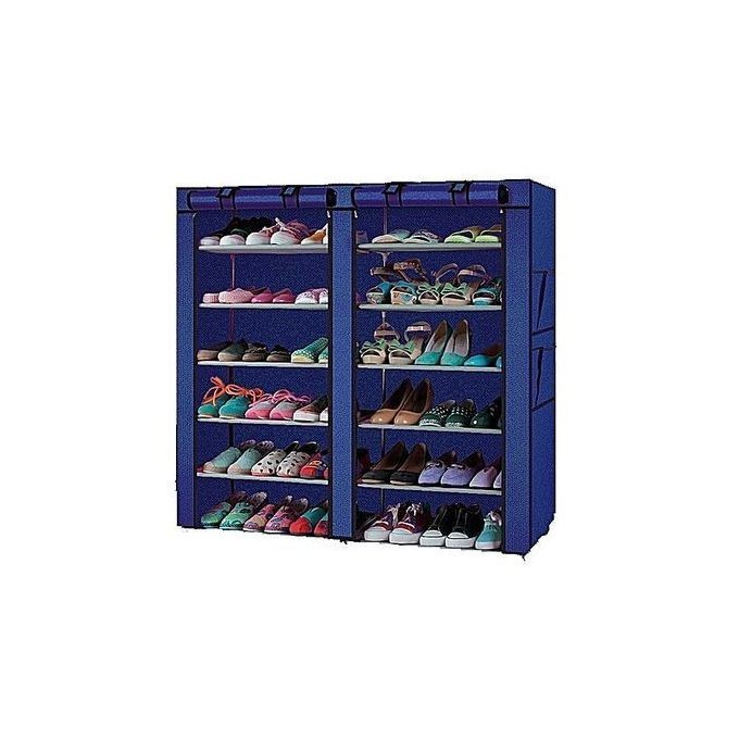 Armoire de Rangement de Chaussures 36 Paires Portable -