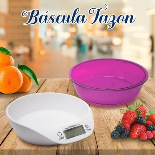 Balance digitale avec bol