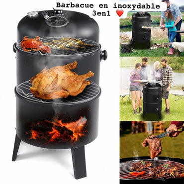 Barbecue à Charbon - Noir grill