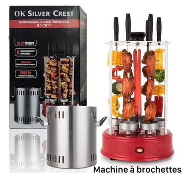 Barbecue rotatif électrique sans fumée