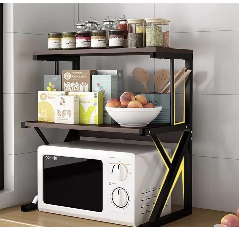 Bois étagère Micro Ondes Cuisine