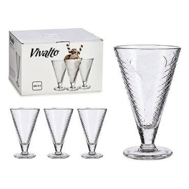 coupe de glaces et milkshakes 6pcs