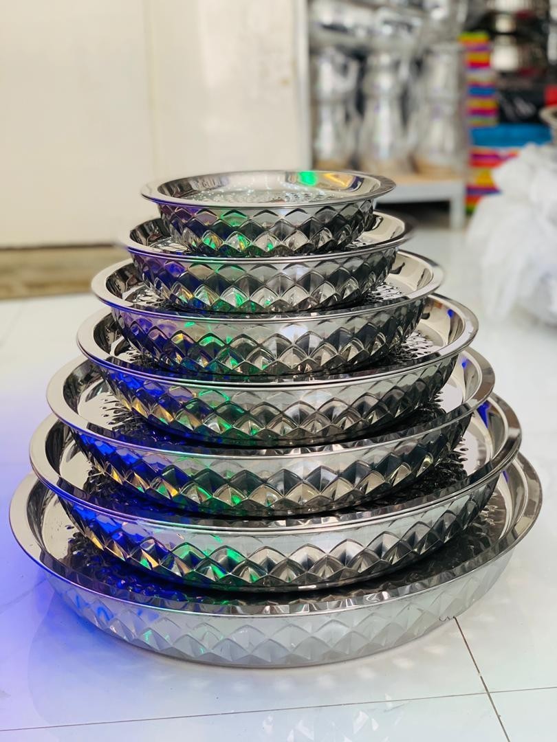 Ensemble De 7 Bols en inox