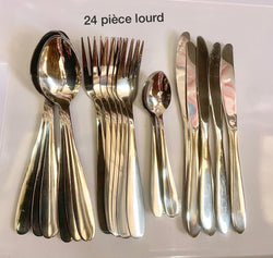 Ensemble de couvert 24 pièces