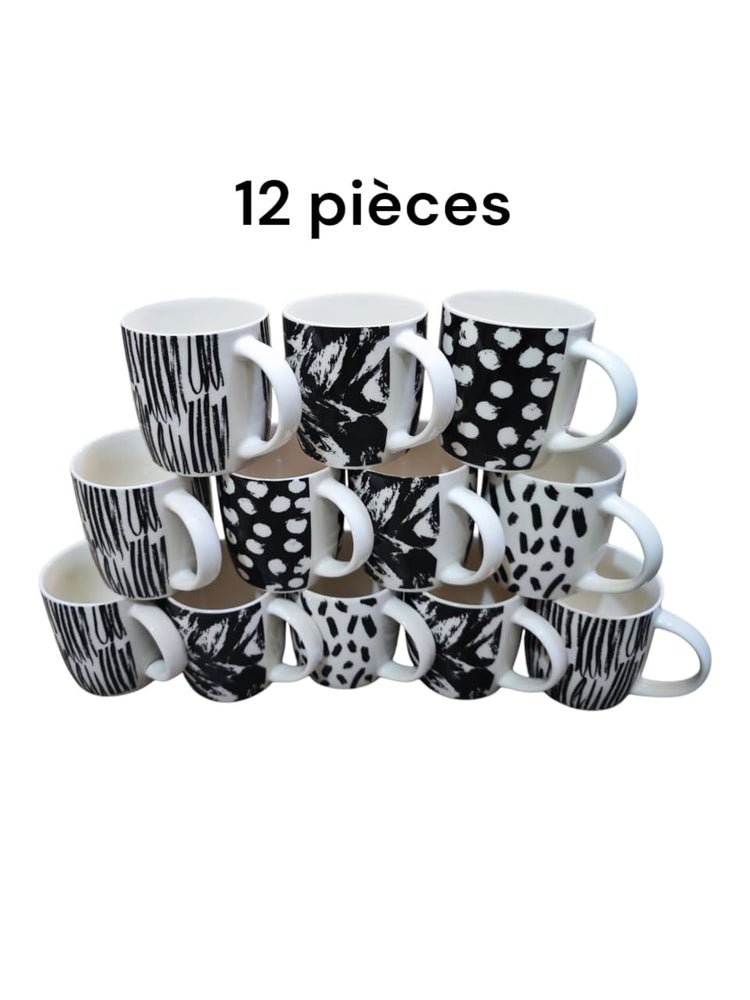 Ensemble De Tasses 12 Pièces