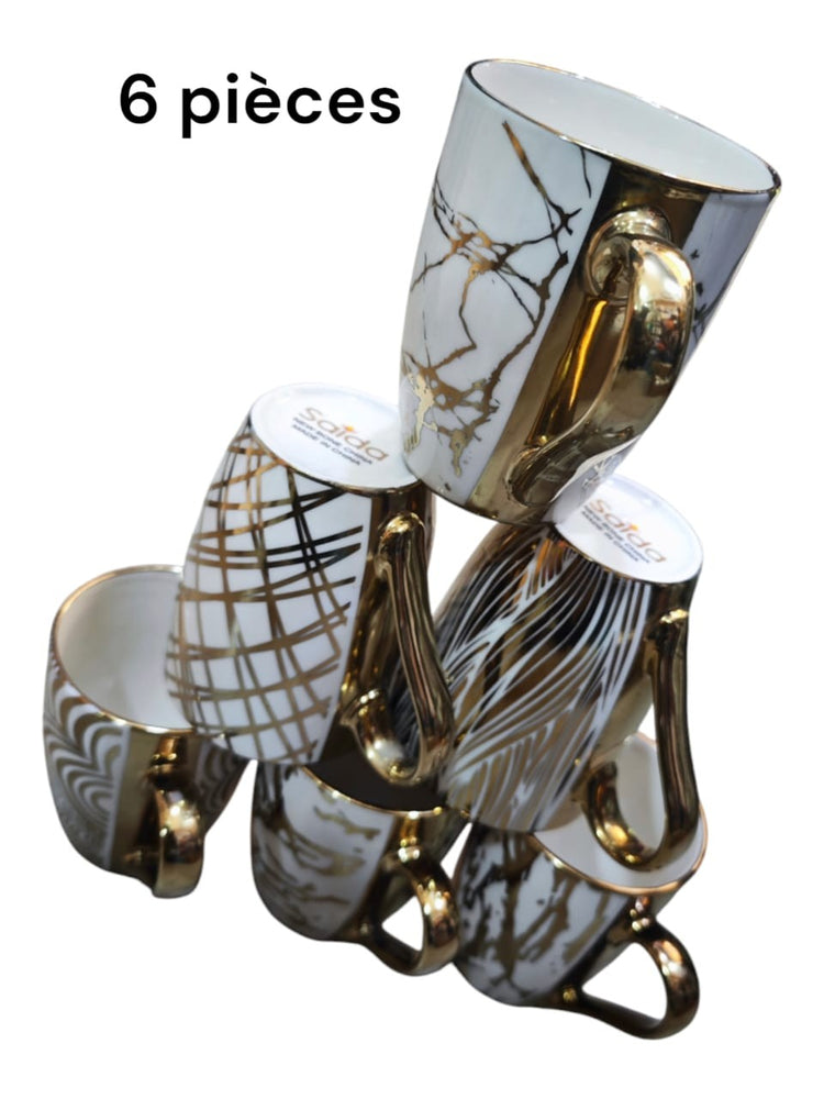 Ensemble De Tasses 6 Pièces