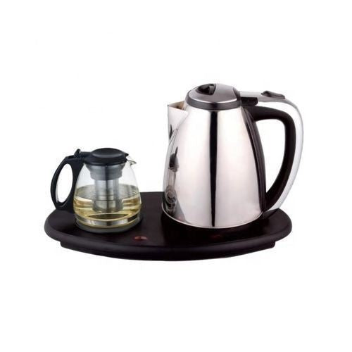 Ensemble de théière acier inoxydable de 1,7 L
