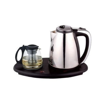 Ensemble de théière acier inoxydable de 1,7 L