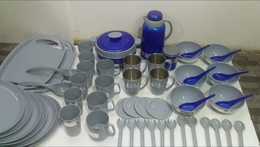 Ensemble vaisselles 60 pièces