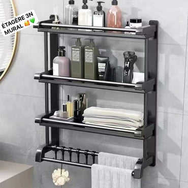 Étagère de rangement pour salle de bain