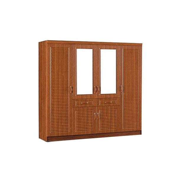 Generic Armoire Importée en Bois - 4 Portes - 2.00 x 2.00 - Marron
