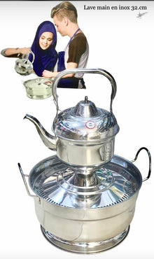 Lavabo traditionnel en INOX