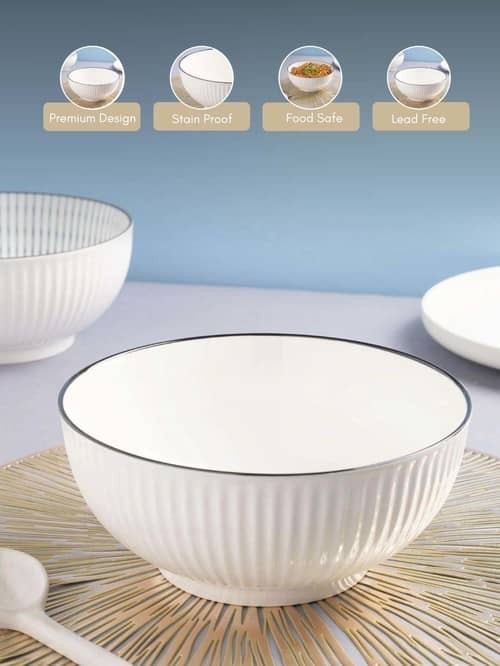 Bol à soupe en céramique, nouveau grand bol à nouilles, Simple et avancé, en porcelaine résistante à la chaleur