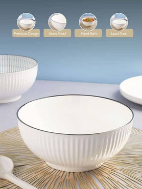 Bol à soupe en céramique, nouveau grand bol à nouilles, Simple et avancé, en porcelaine résistante à la chaleur