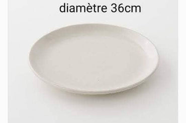 Plateau en porcelaine - 36CM