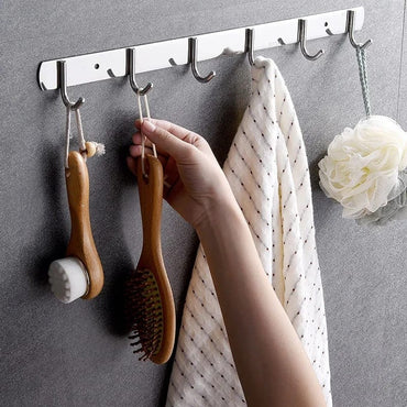 Porte-Manteau à Fixation Murale - Acier Inoxydable