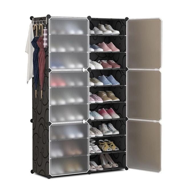 Rangement Chaussure Modulable 6 Cubes 36Paires -Plastique