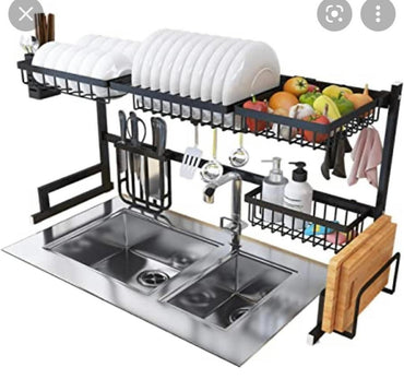 Rangement vaisselle à 2 Niveaux