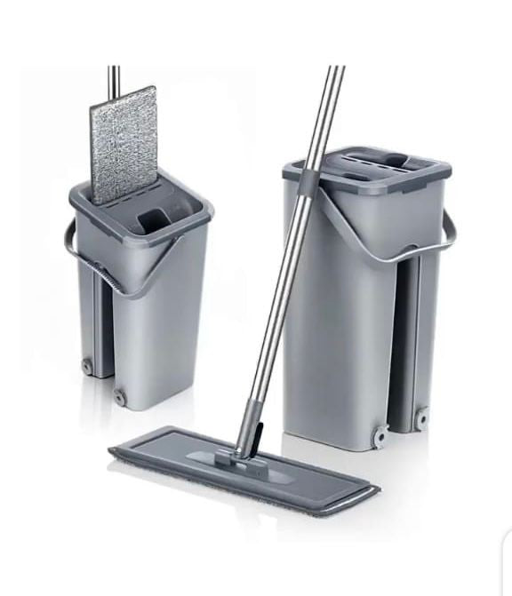 Seau Serpillère, Balai à tête extra large et pivotante