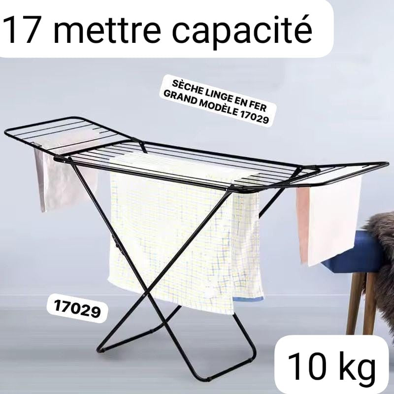 Sèche  linge pliable de 17m  pour vêtements