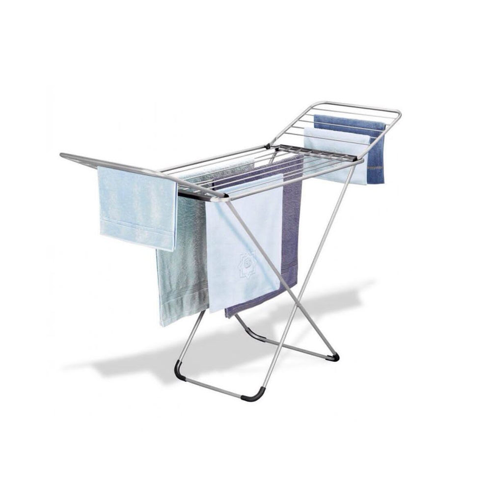 Séchoir À Linge Pliable En Acier Inoxydable