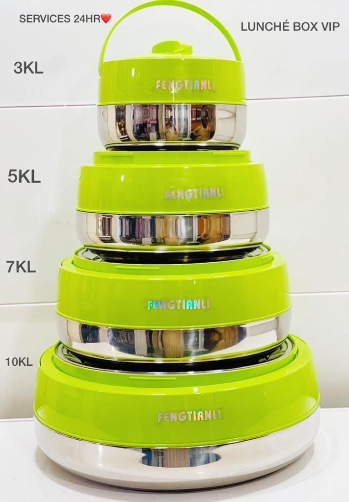 SET DE 4 BOLS ISOTHERMES FENGTIANLI BOLS ISOTHEMES 24H LUNCHBOX INOX