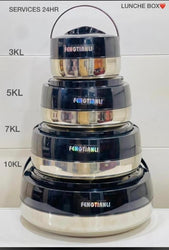 SET DE 4 BOLS ISOTHERMES FENGTIANLI BOLS ISOTHEMES 24H LUNCHBOX INOX