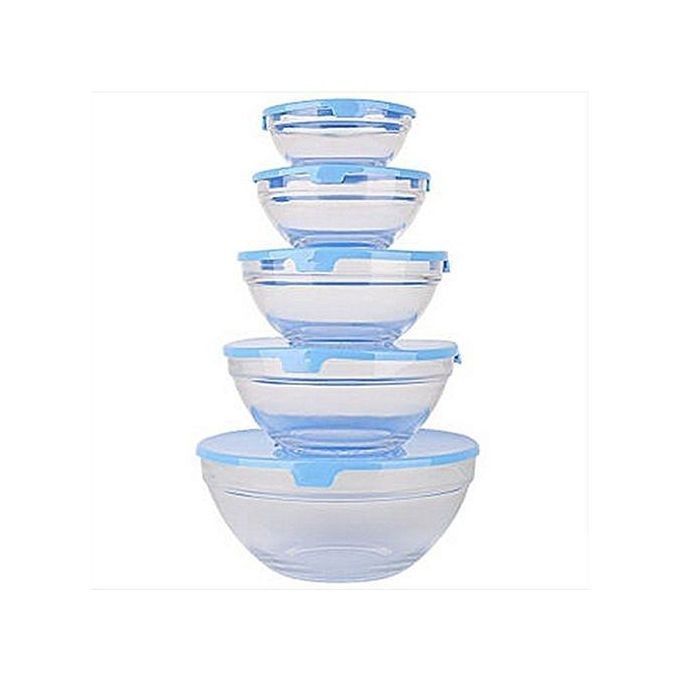 Set de 5 petits Bols en Verre