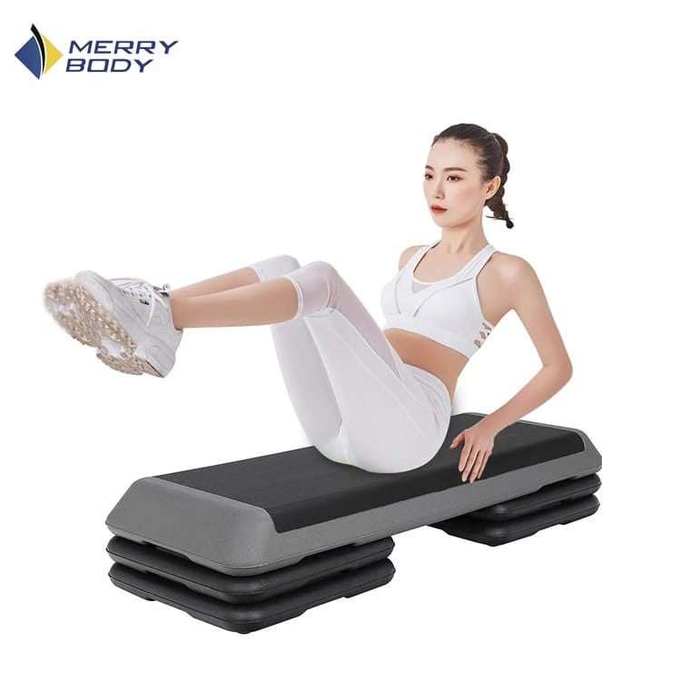 Step Planche de Fitness avec Hauteur Réglable sur 3 Niveaux pour Exercice Aérobic