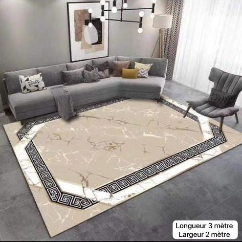 Tapis De Sol Antidérapant Lavable Antibactérien, Découpé Sur Mesure, Décoration Pour La Maison,