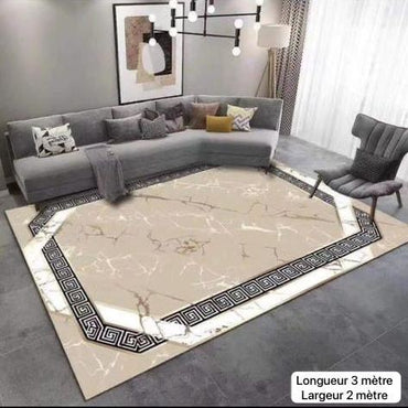 Tapis De Sol Antidérapant Lavable Antibactérien, Découpé Sur Mesure, Décoration Pour La Maison,