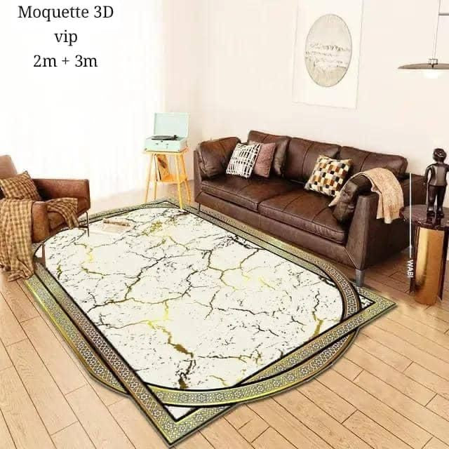 Tapis Irrégulier Japonais Lavable de Grande Surface, Décoration de Maison, Salon, Chambre à Coucher